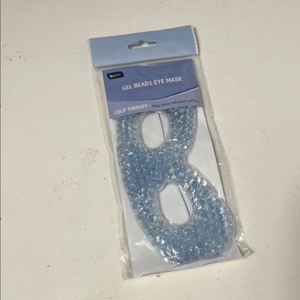 B. Pure Gel Beads Eye Mask Cold Therapy Spa Tool